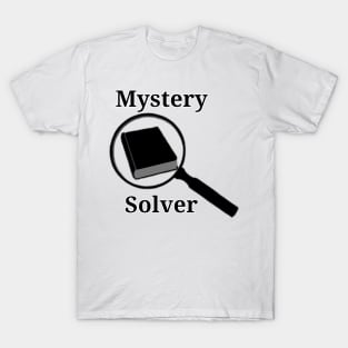 Mystery Book Solver Magnifying Glass T-Shirt